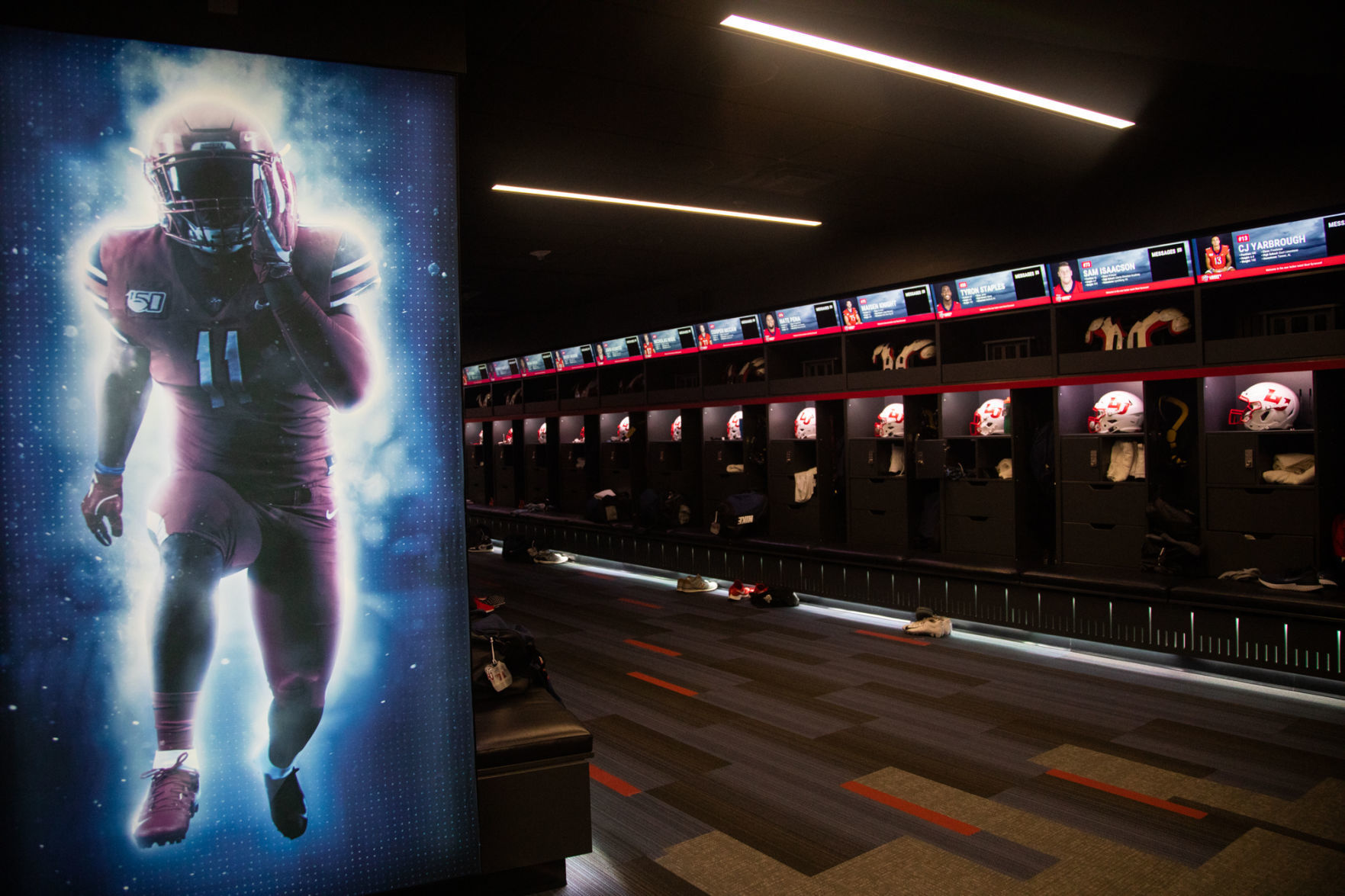 Locker room